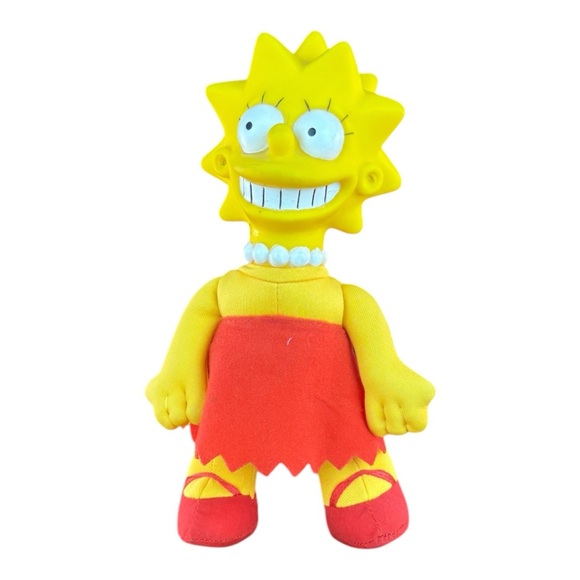 The Simpson’s Lisa Simpson Plush Doll Burger King Toy - Picture 3 of 7
